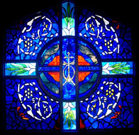Stained Glass Window at SJC